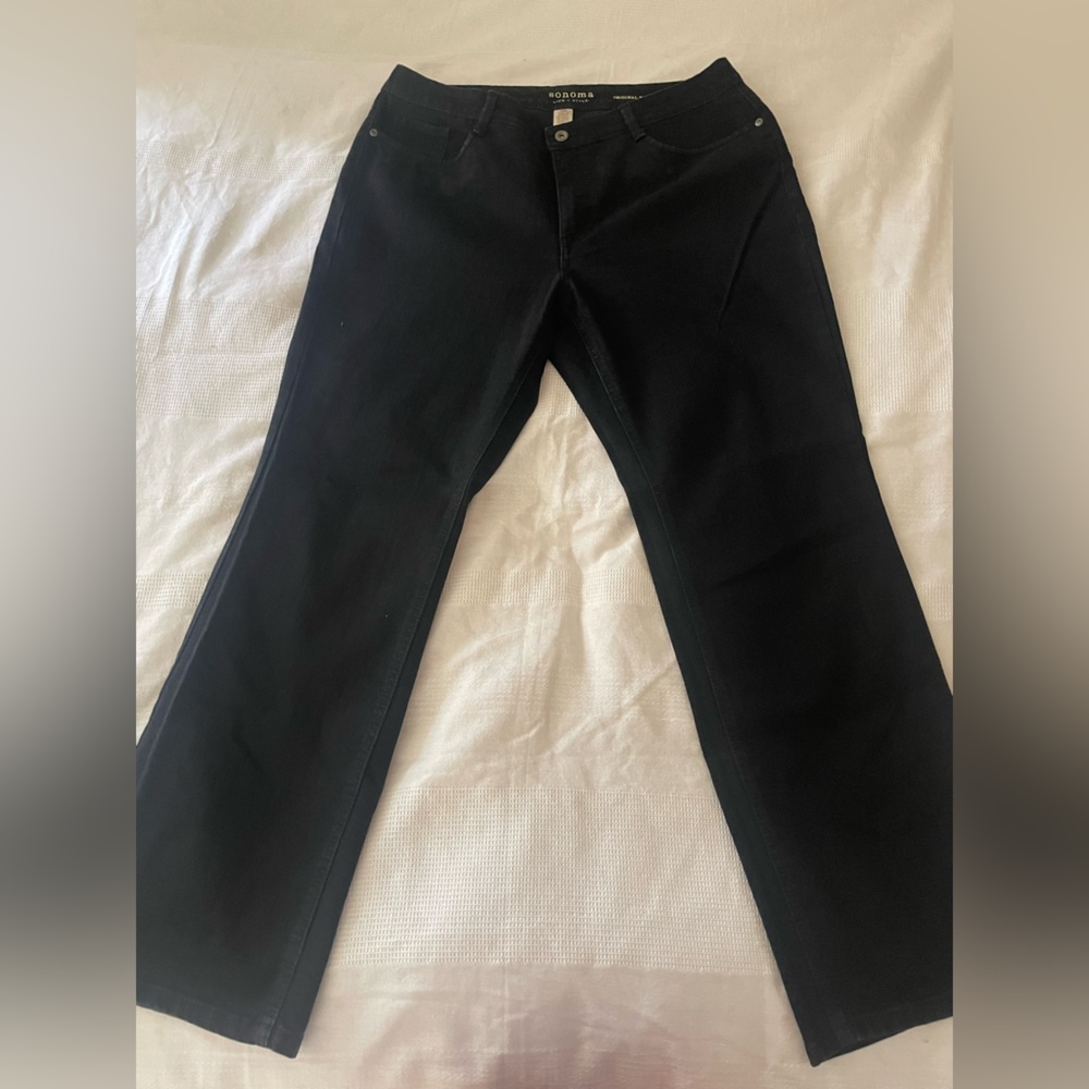 Sonoma Women's Boot Cut Jeans - Black